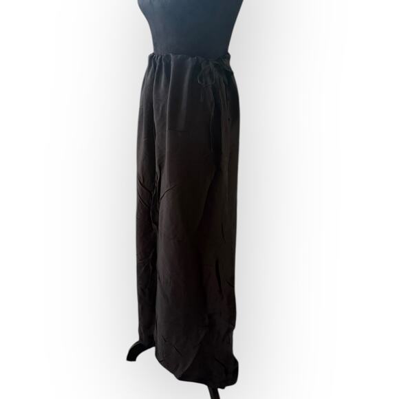 Unbranded Women's Black Drawstring Waist Lightweight SheerTube Skirt Size XS-L - Picture 8 of 12